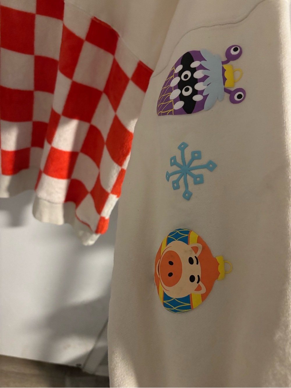 Disney Parks Pixar Holiday Spirit
Jersey Checkerboard Sweatshirt XXL
(1227) - Picture 4 of 6